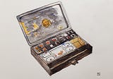 Bringing an Antique Watercolor Kit Back to Life