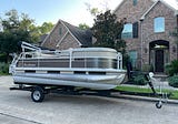 Pontoon Boat Project Update — Gasoline Engine Out, Electric Motor In
