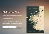 Book Announcement: Childproof Sky