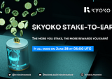 Project Update: $KYOKO Staking Rewards Fully Consumed