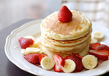 Strawberry, Pancake
