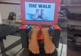 The Walk, la máquina de caminar mapas