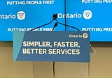 About the Simpler, Faster, Better Services Act