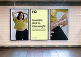 Why we’re putting ads for our Body Program on the subway