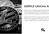 SIMPLE LiteCoin API Services