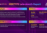 NEXTYPE Late-Month Report [Oct 16 — Oct 31]