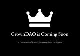 Next (3,3) runining: CrownDAO Finance