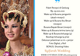Harga Paket Pernikahan di Gedung Surabaya