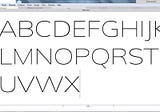 Getting started in Typeface Design