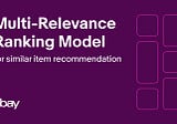 Multi-Relevance Ranking Model for Similar Item Recommendation