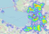 Geospatial analysis on maps to select the optimal location for a new branch with folium