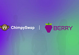 Berry Data Reached a Business Partnership with ChimpySwap