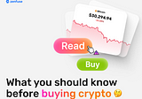 What you should know before buying crypto