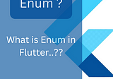 What is Enum in programming