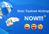 Testnet airdrop is ready to be claimed!