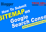 How to Submit Blogger Sitemap to Google search console in Tamil