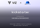 VIM(VIZ) is so thrilled to announce that listing on MEXC global’s kickstarter session.