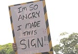 How to Write a Protest Sign