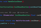 Easy Cooldown System In Unity