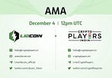 AMA Recap — Libcoin x Crypto Players India