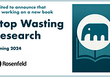 Writing Book ‘Stop Wasting Research’