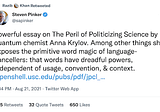 Anna Krylov and the Peril of Bullshit