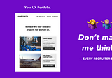 8 UX Mistakes To Avoid On Your UX Portfolio Website