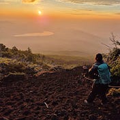 Simone at the nature