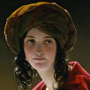 the young eastern woman