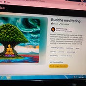 Buddha Meditating