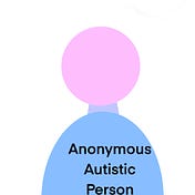 anonymous autistic person