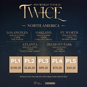 TWICE 4TH WORLD TOUR III At NORTH AMERICA