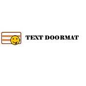 Text Doormat