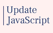 Update Javascript
