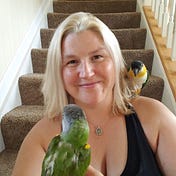 Artsy Fartsy Parrot Mama