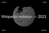 Design notes on the 2023 Wikipedia redesign