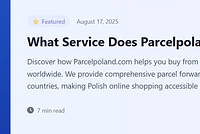 What service does Parcelpoland.com provide?