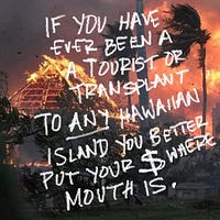 Hey haole! If you’ve taken a trip to Maui, you need to give back