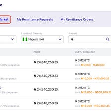 Bitbarter Remittances Service