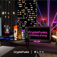 Cryptopunk City: The Immersive Space Designed by RLTY for the Cryptopunk Birthday Celebration