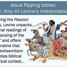 Unpacking Antisemitic Readings of the “Temple Cleansing”