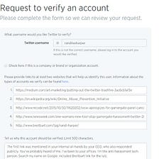 The problem with Verified on Twitter
