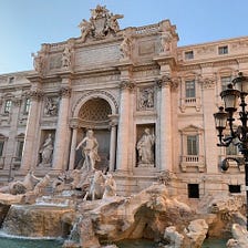 The Most Beautiful Fountain in Rome, Trevi Fountain