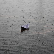 Raindrops keep falling on my face…