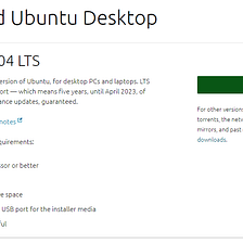 Ubuntu 18.04 LTS Installation