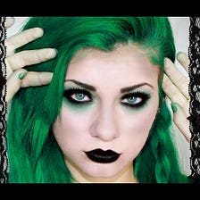 Smokey Black Grunge Heavy Metal Concert GRWM Goth Makeup - Grunge Makeup -  Medium