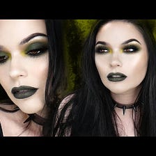 Smokey Black Grunge Heavy Metal Concert GRWM Goth Makeup - Grunge Makeup -  Medium