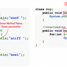 Method Overriding and Method Overloading, by Rachna Bhadauria