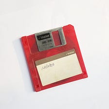 A country where floppy discs are still common