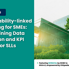 Financing SMEs for Sustainability — How to set KPIs to attain Sustainability-linked loans?